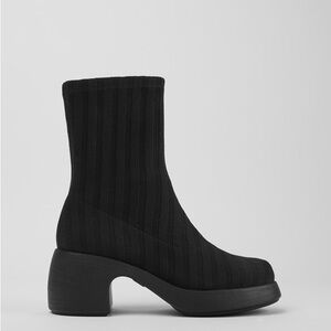 CAMPER Thelma structured textile boots